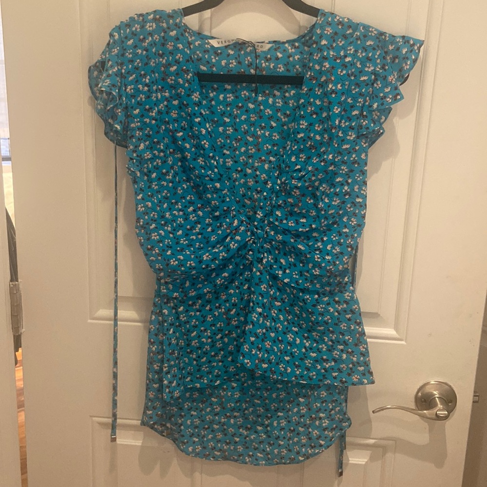 Veronica Beard Costa Blouse